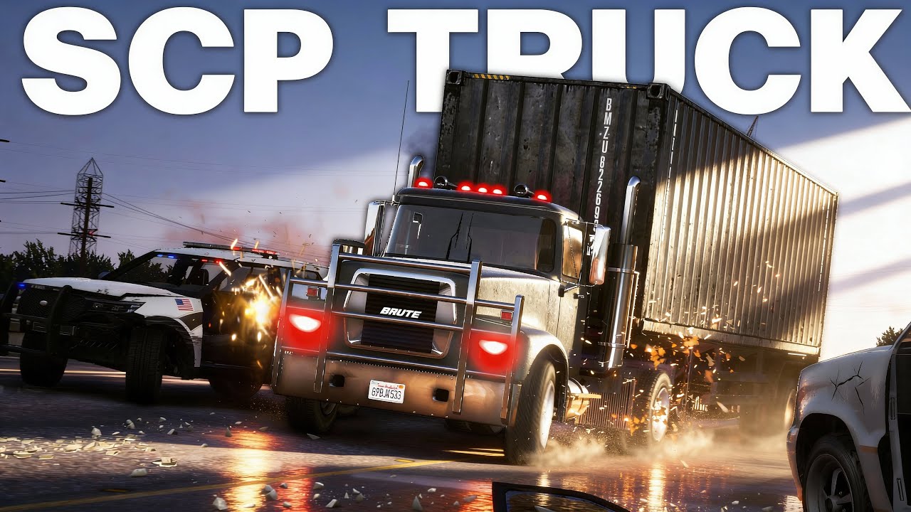 SCP Truck Terrorizes My Server.. (GTA 5 RP)