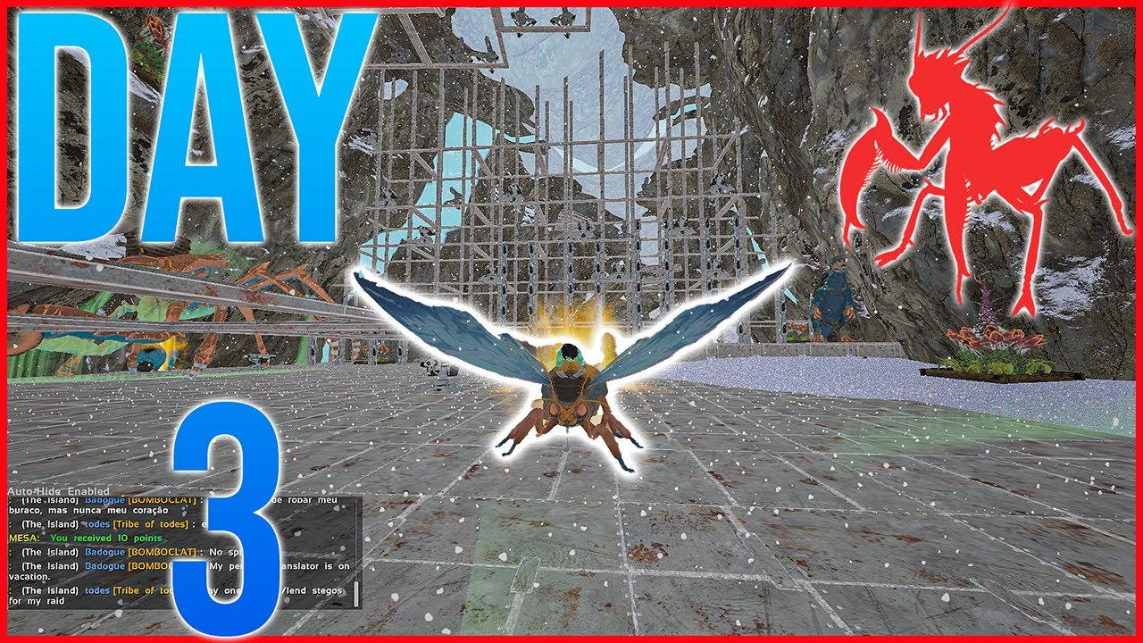 MESA || 3 man base defence INTANCE 1000 pop server 24 hours 3 tribe attack our base....