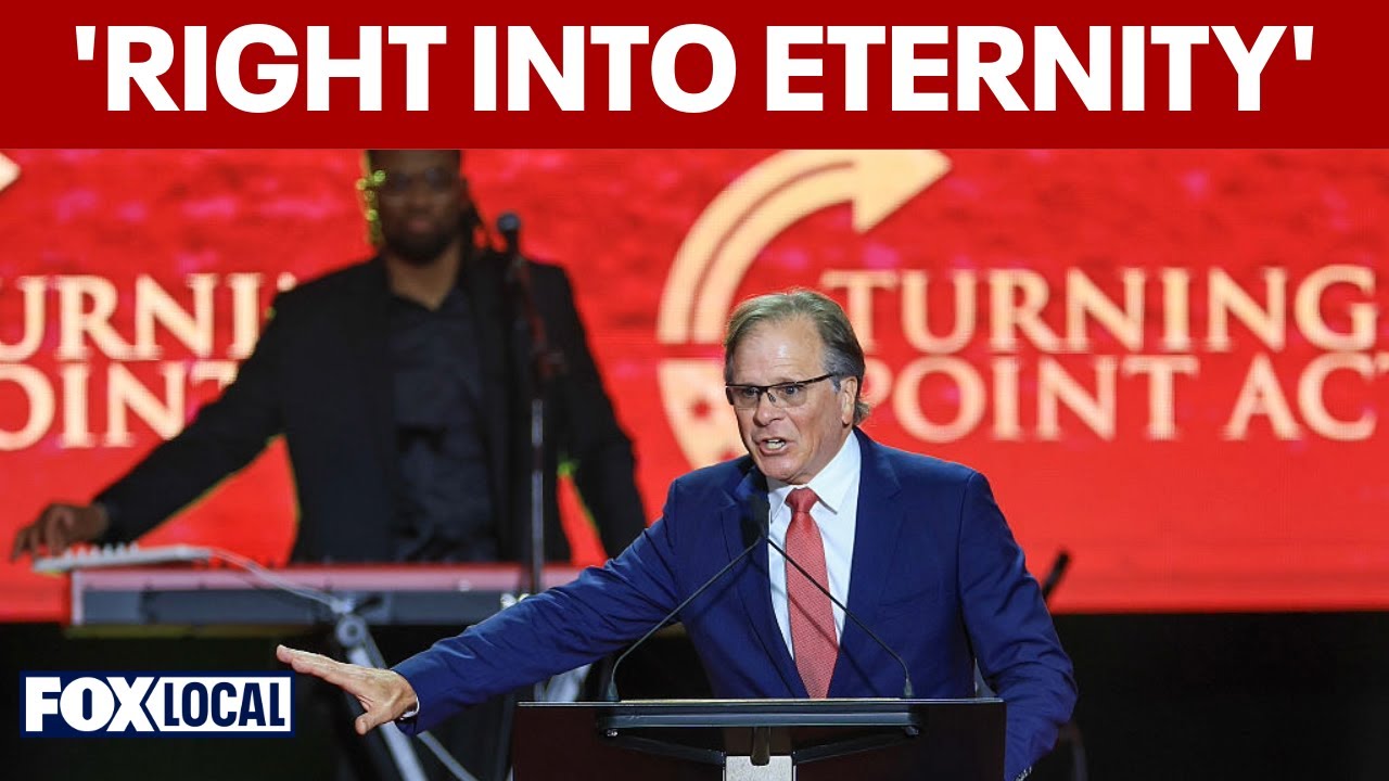 Charlie Kirk's mentor Frank Turek speaks at his memorial service | FOX 29 News Philadelphia