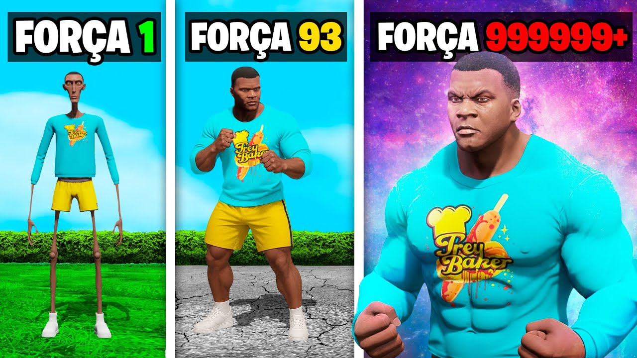 S každym udarom Franklin STANOVITSYA silnee v gta 5