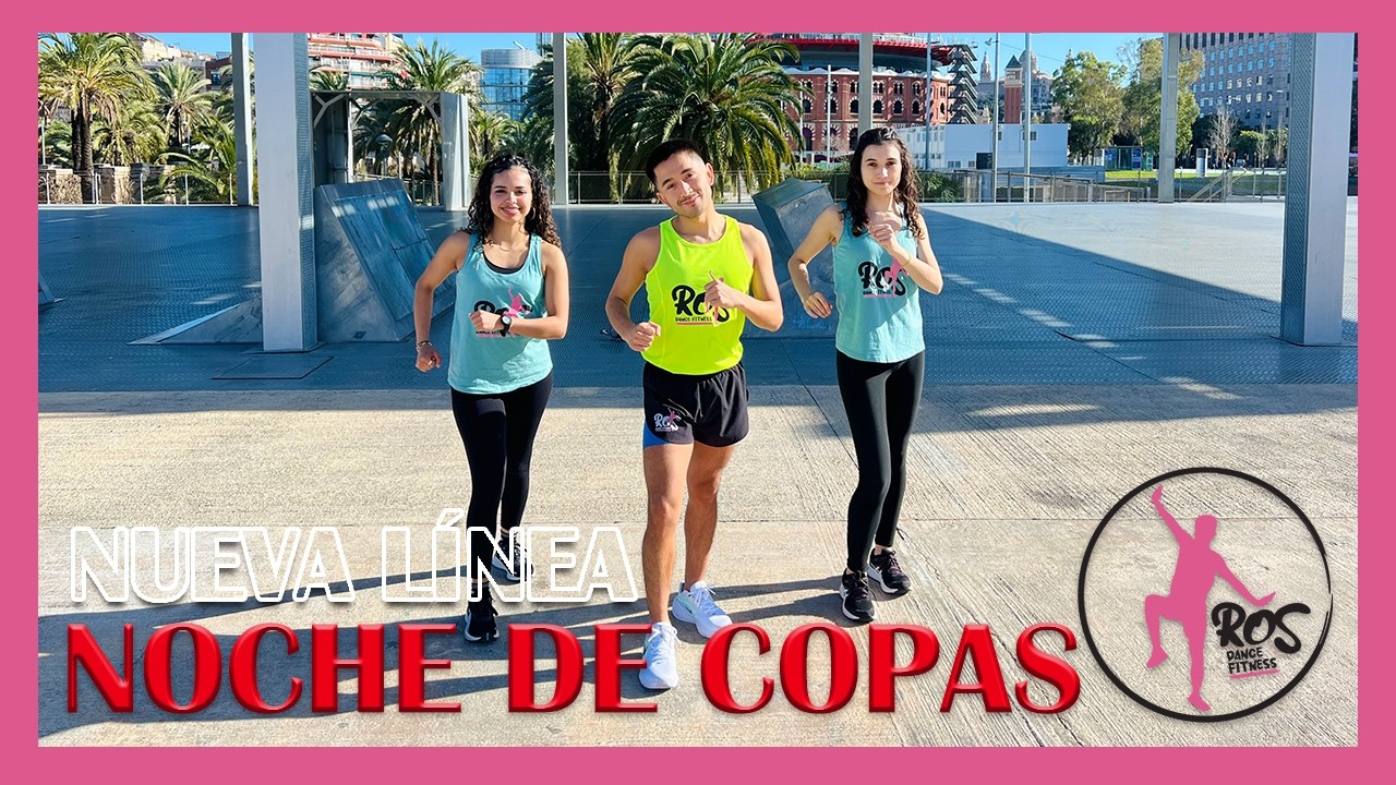Noche De Copas - Nueva Línea | Ros Dance Fitness | Zumba | Baile | Coreo Merengue Tropical | TikTok