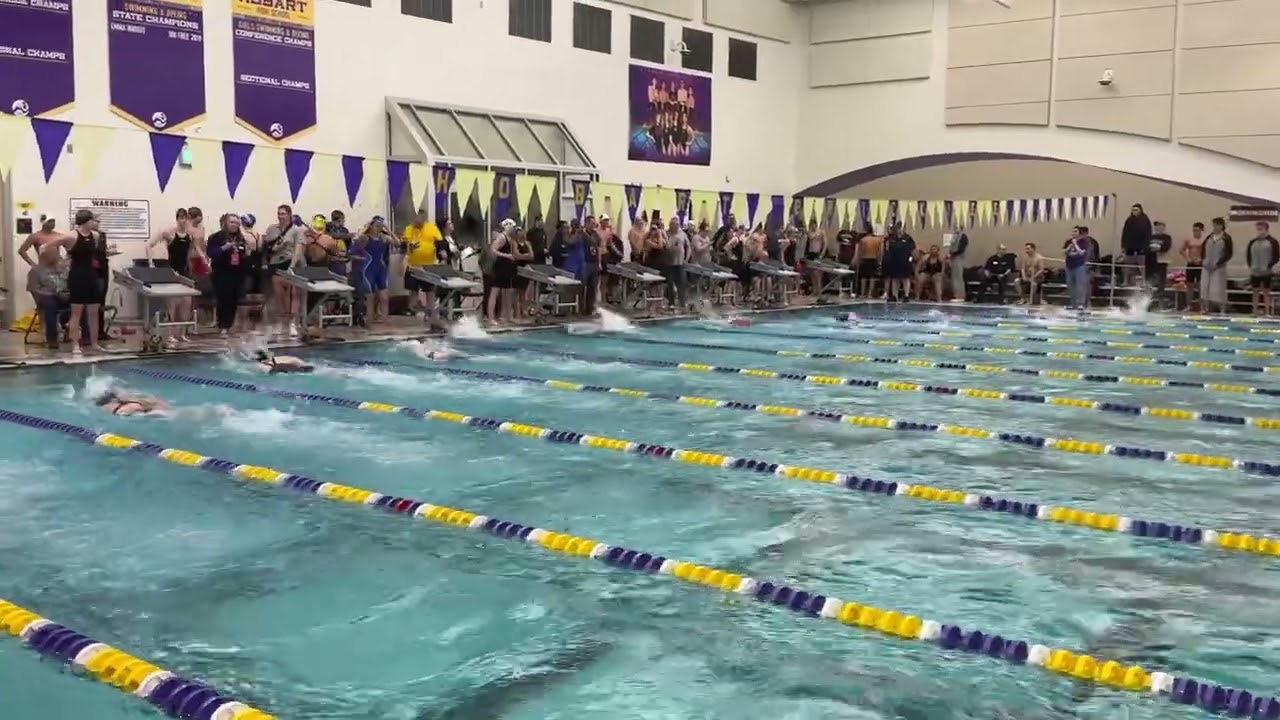 KCAC Championships - Prelims - 100 Free - I. Promes & Farson