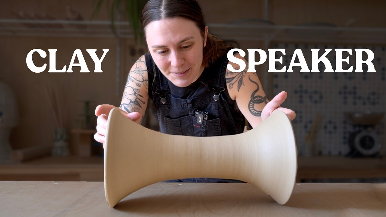 Can I make a speaker out of clay?