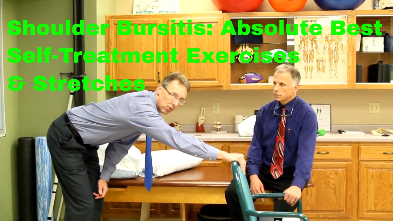 Shoulder Bursitis? Absolute Best Self-Treatment Exercises & Stretches