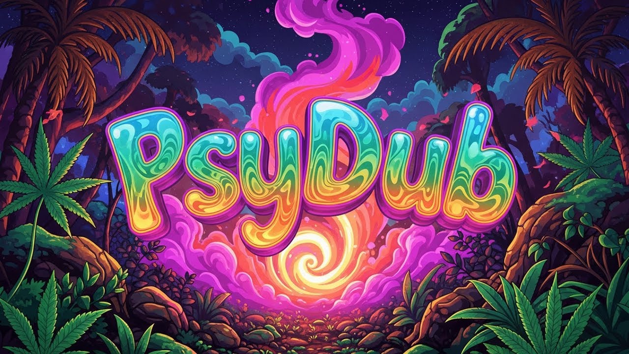 Psychedelic Dub and Reggae Flow 🌈 Chill Ambient Grooves for Focus and Relaxation