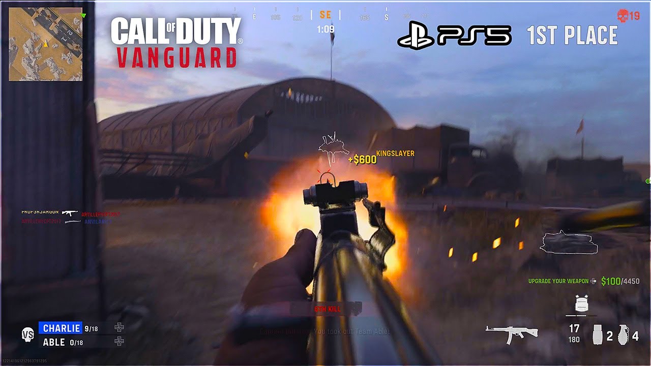 Call of Duty Vanguard MULTIPLAYER Gameplay PS5 120 Fps (STG, KAR98k, MG42, MP40 No Commentary) COD