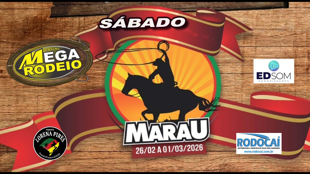 SÁBADO/MADRUGADA- FESTA CAMPEIRA DE MARAU - 26/FEV A 01/MAR/2026 - MARAU-RS