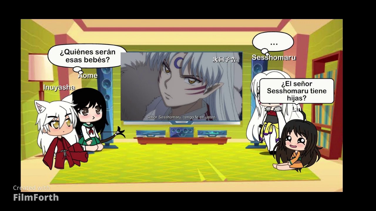 Inuyasha reacciona a Yashahime/ Parte 1 - muy corto ;v (leer descripción)