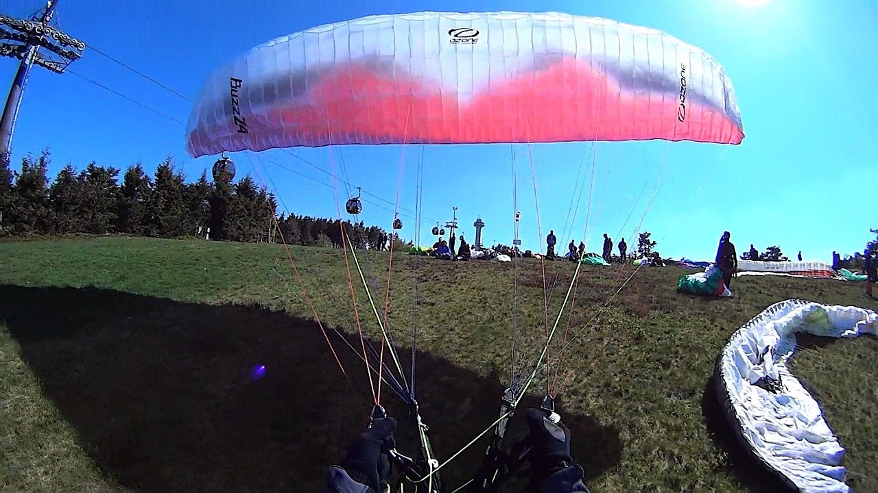 Starkwindstart am Ettelsberg