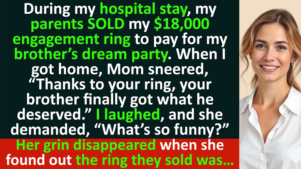 My parents SOLD my engagement ring to pay for my brother&rsquo;s dream party while I was in hospital&hellip;