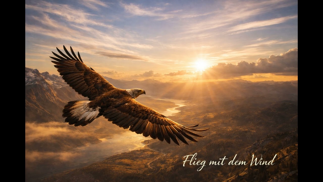 Flieg mit dem Wind | Begib dich auf eine Reise mit dem Adler
