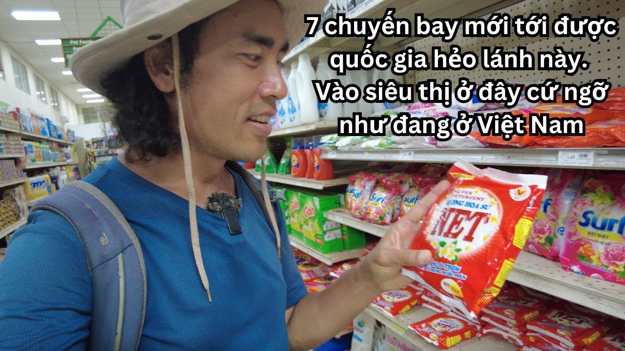 Чтобы добраться до этой изолированной страны, нужно семь перелетов 🤯