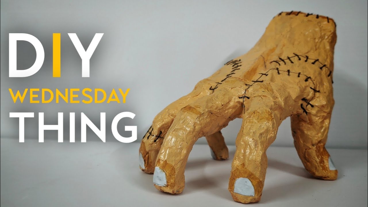 Wednesday Thing Hand with Paper | Wednesday Thing Addams Family | NETFLIX
