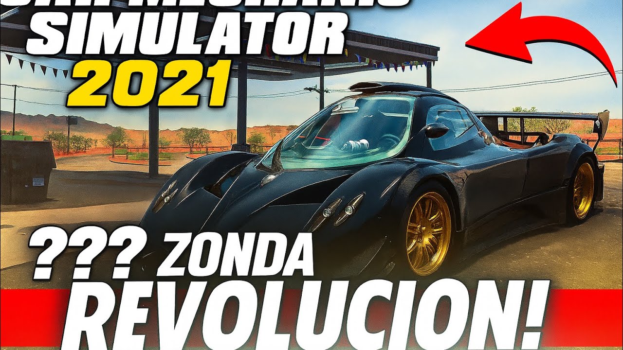 Pagani Zonda Revolución Restoration - Car Mechanic Simulator 2021