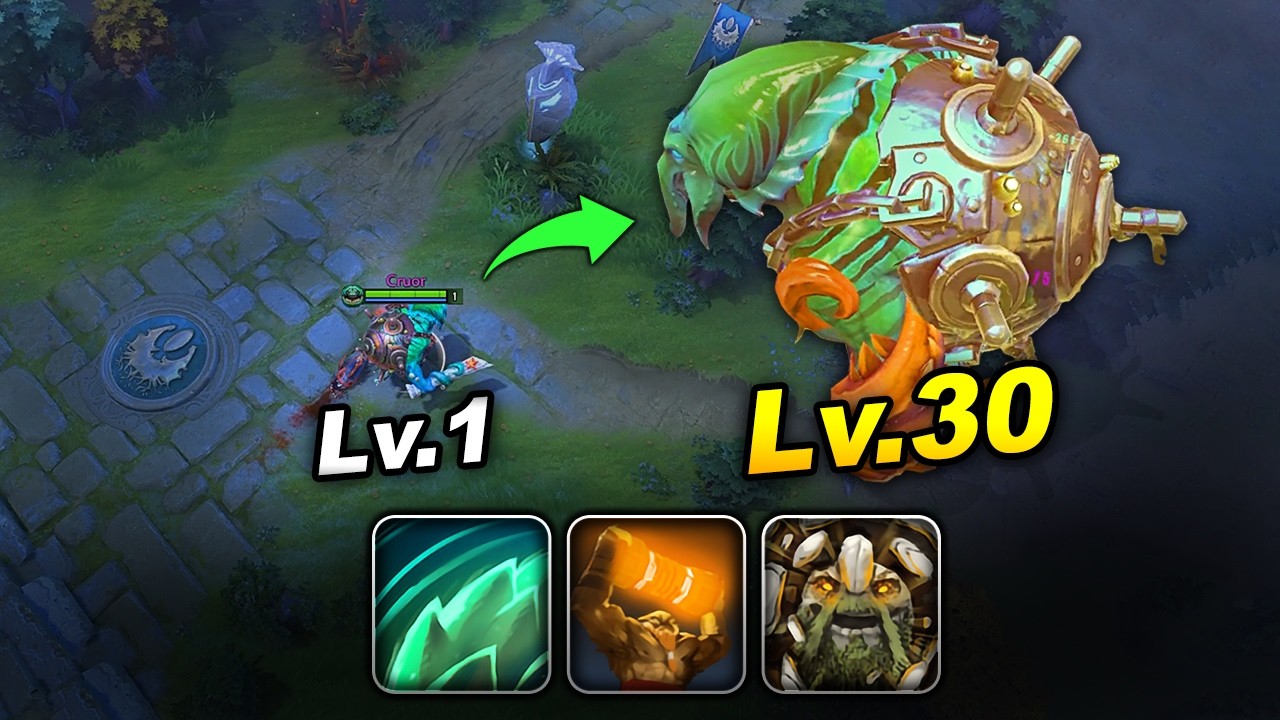 TIDEHUNTER DOUBLE GROWS LARGER + ENCHANT TOTEM | Dota 2 Ability Draft