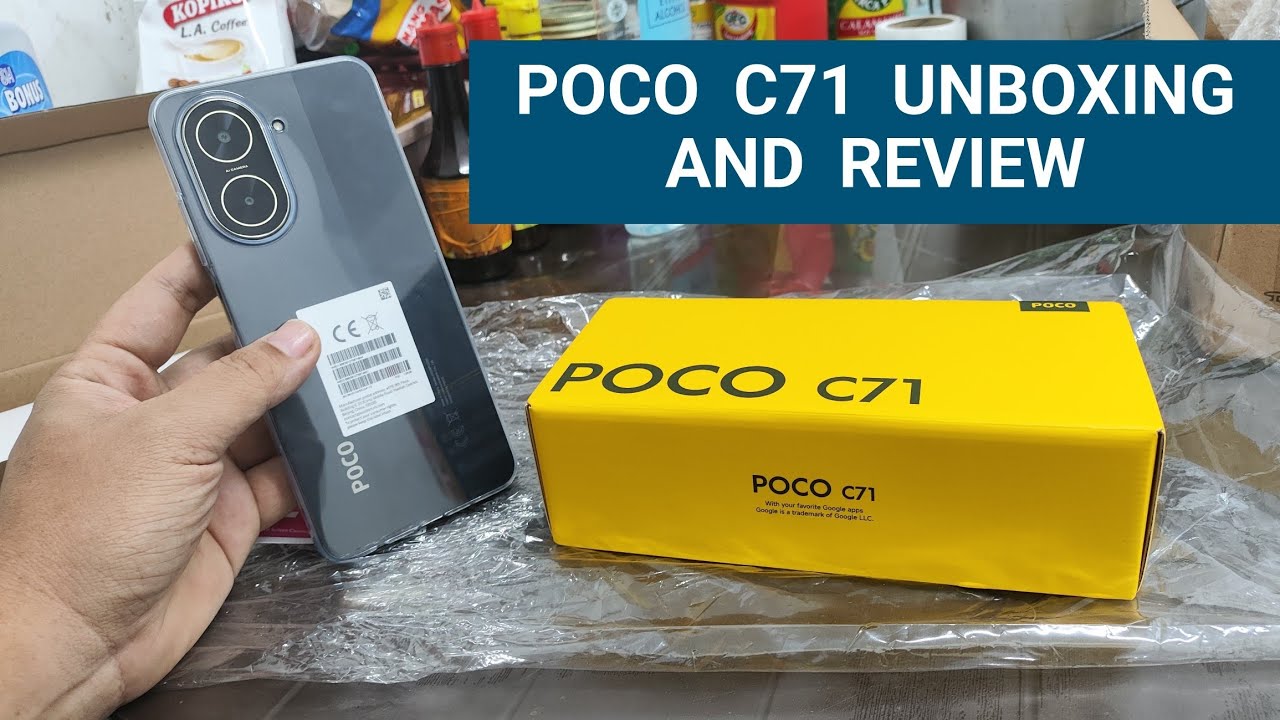 Poco C71 Unboxing and Product Review Gadgets Xiaomi 4gb ram 128 gb rom #Gadgets