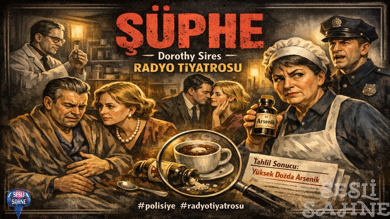 Şüphe- Dorothy Sires | Radyo Tiyatrosu #polisiye #radyotiyatrosu