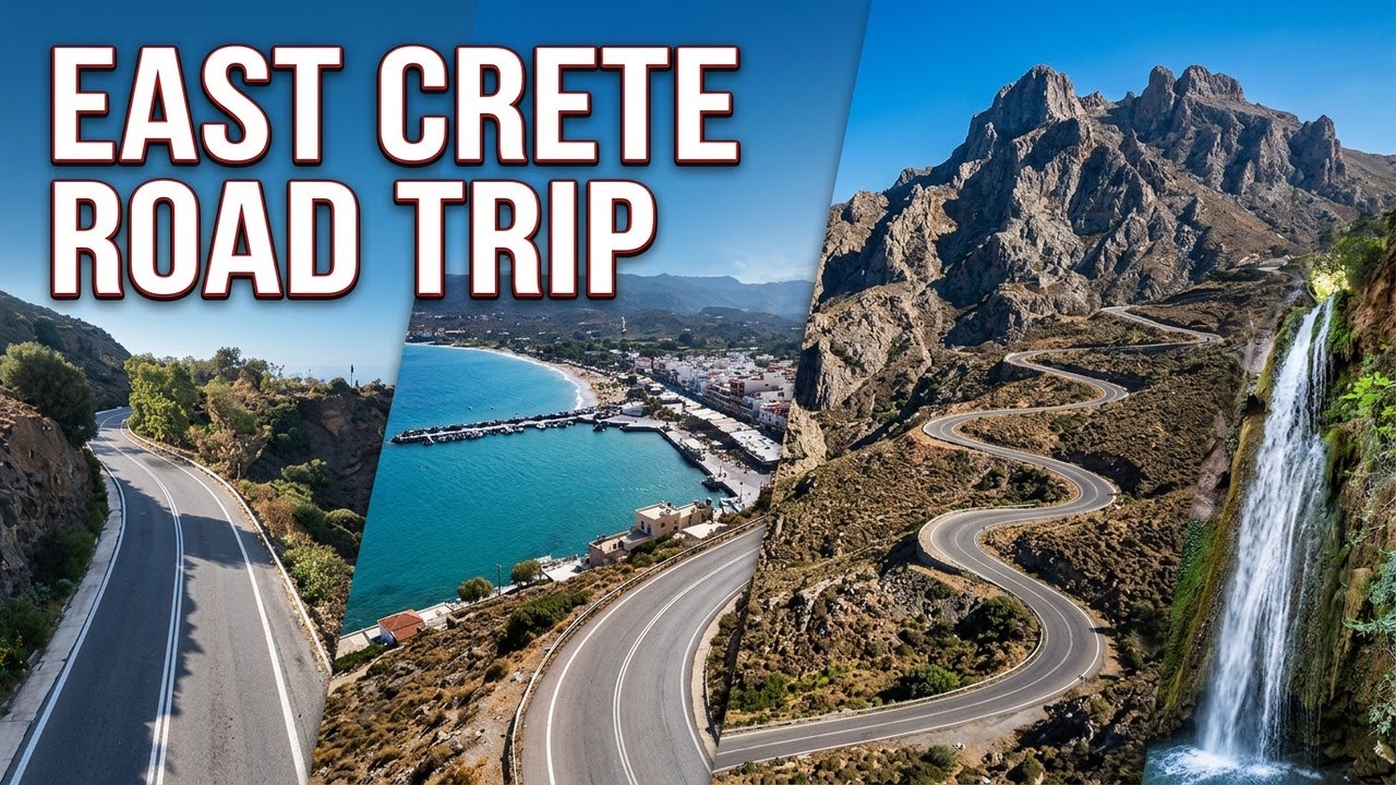 The Way Back from Sitia. | Stunning East Crete Road Trip Adventure!
