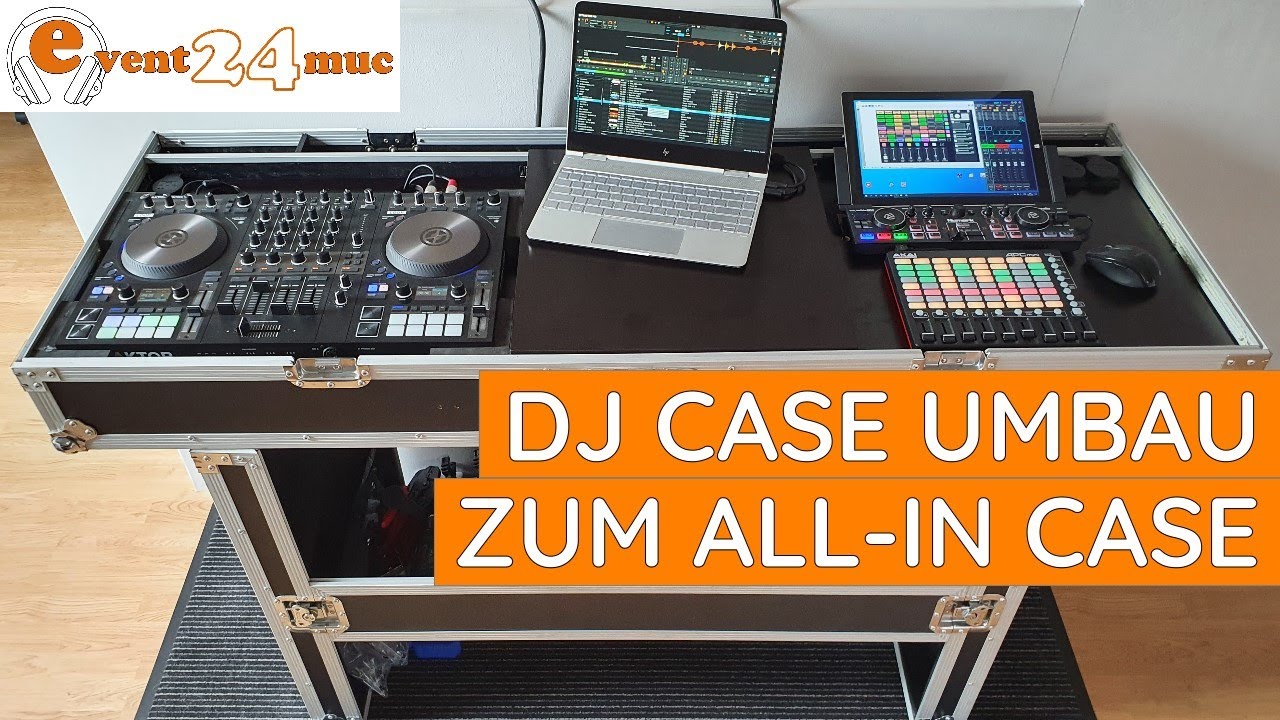 event24muc - DJ Case Umbau zum ALL-IN 🎧 Case