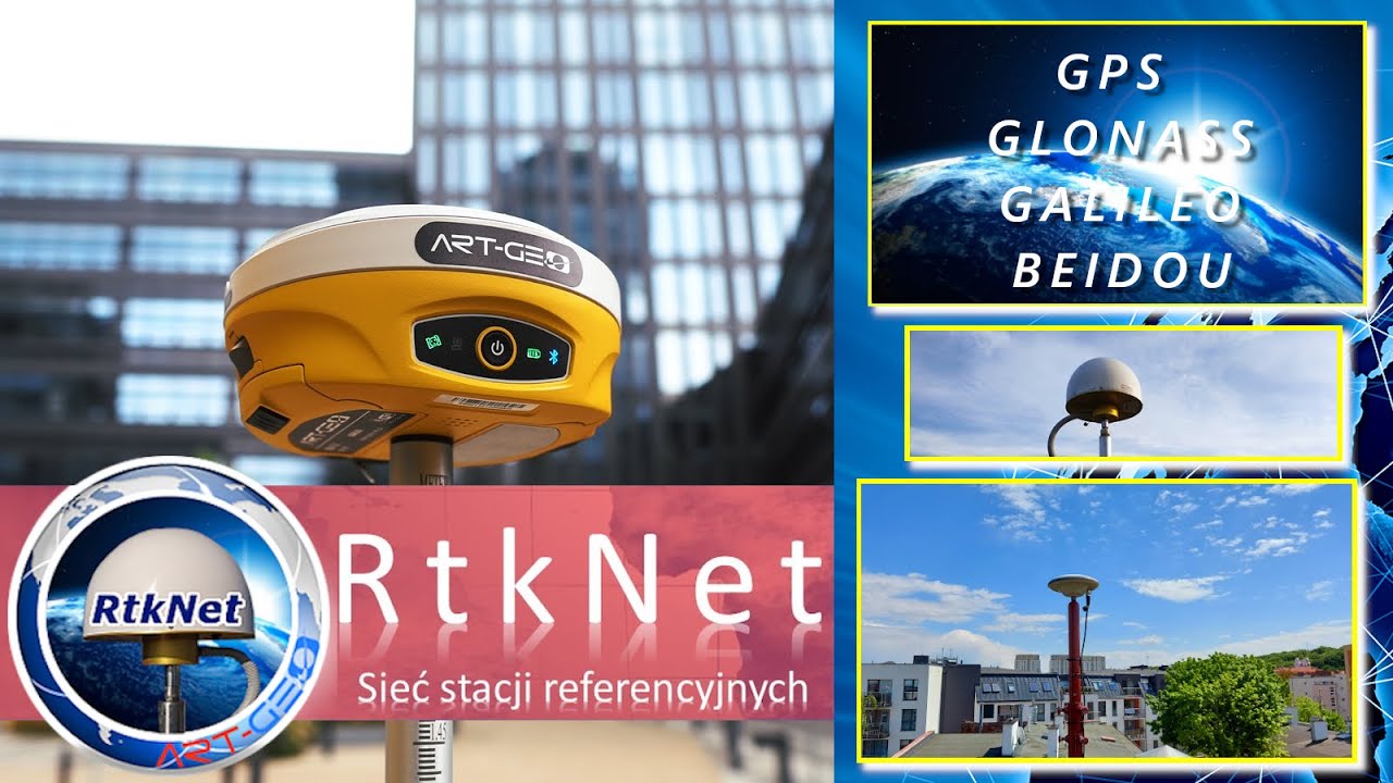 RtkNet - sieć stacji referencyjnych Art-Geo. Opis, prezentacja, konfiguracja i testy w terenie.