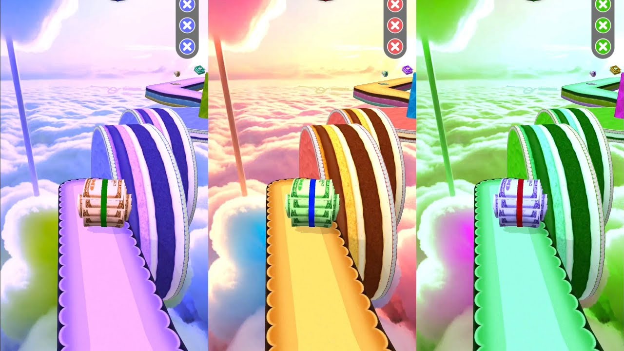 3 Color Epic Going Balls Hard Gameplay Levels 453-456 Android Games #goingballsgameplay