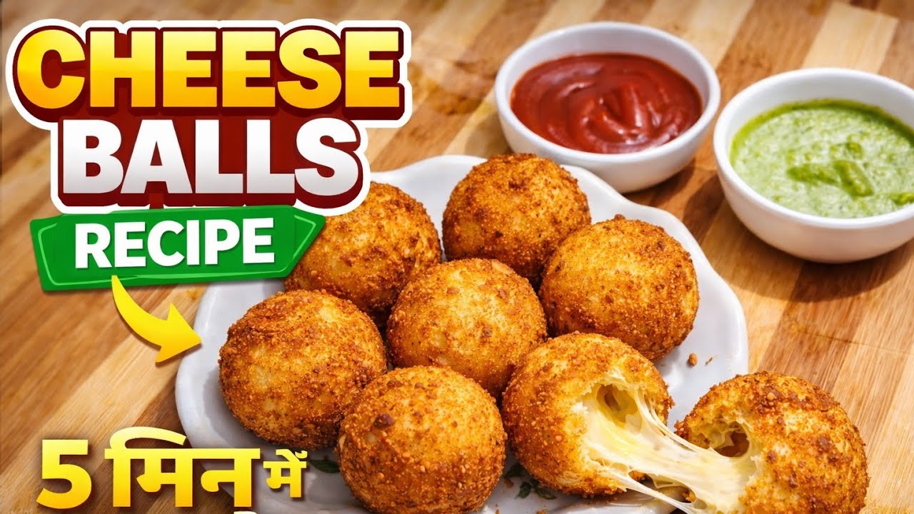 चीज़ बॉल्स रेसिपी | Homemade cheese balls | cheese recipe | @desiflavors-i9e | cheese ball #recipe