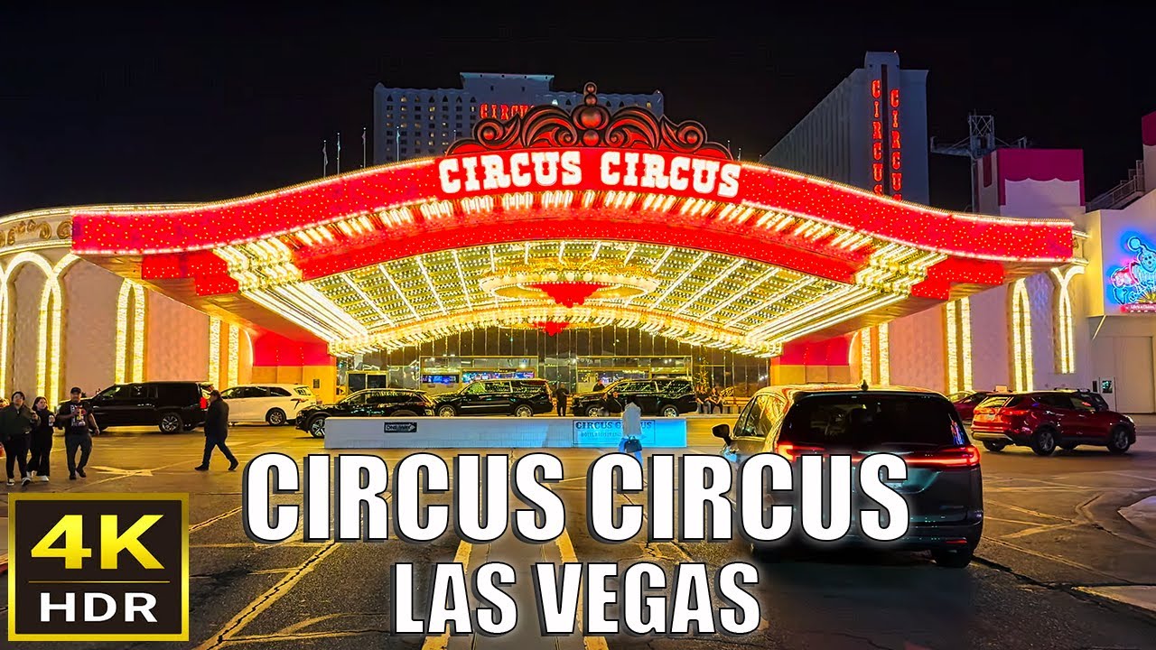 Circus Circus Las Vegas Walk - December 2023