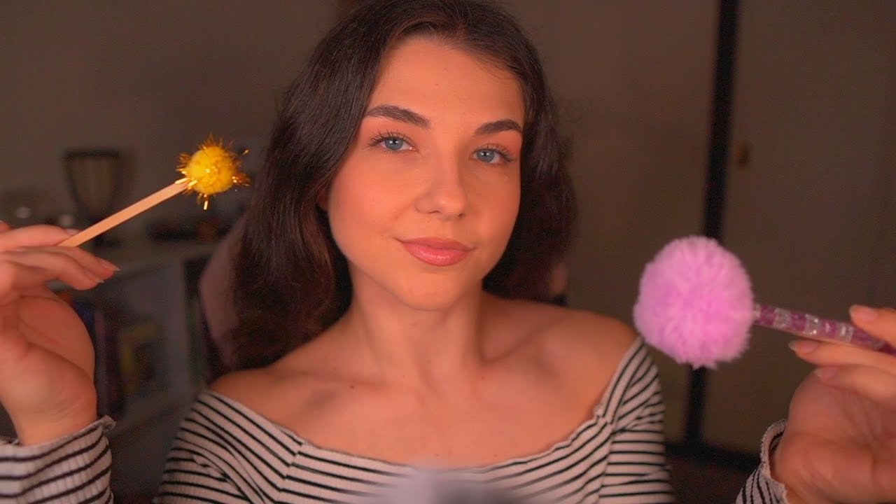 ASMR Tracing Tingly Words on Your Face (shiver, buzz, whisper...) | Lonixy ASMR English