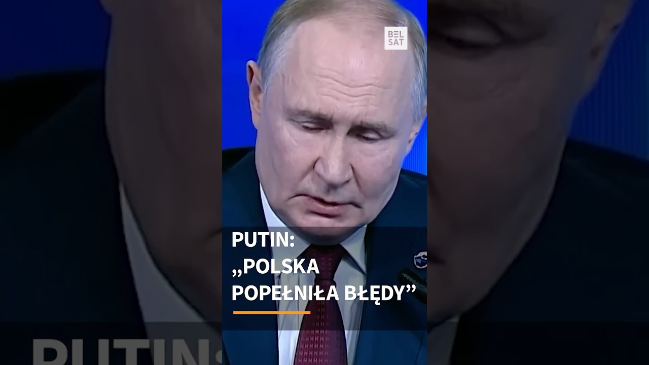 Putin prowokuje Polak&oacute;w. M&oacute;wi o &bdquo;błędach&rdquo;