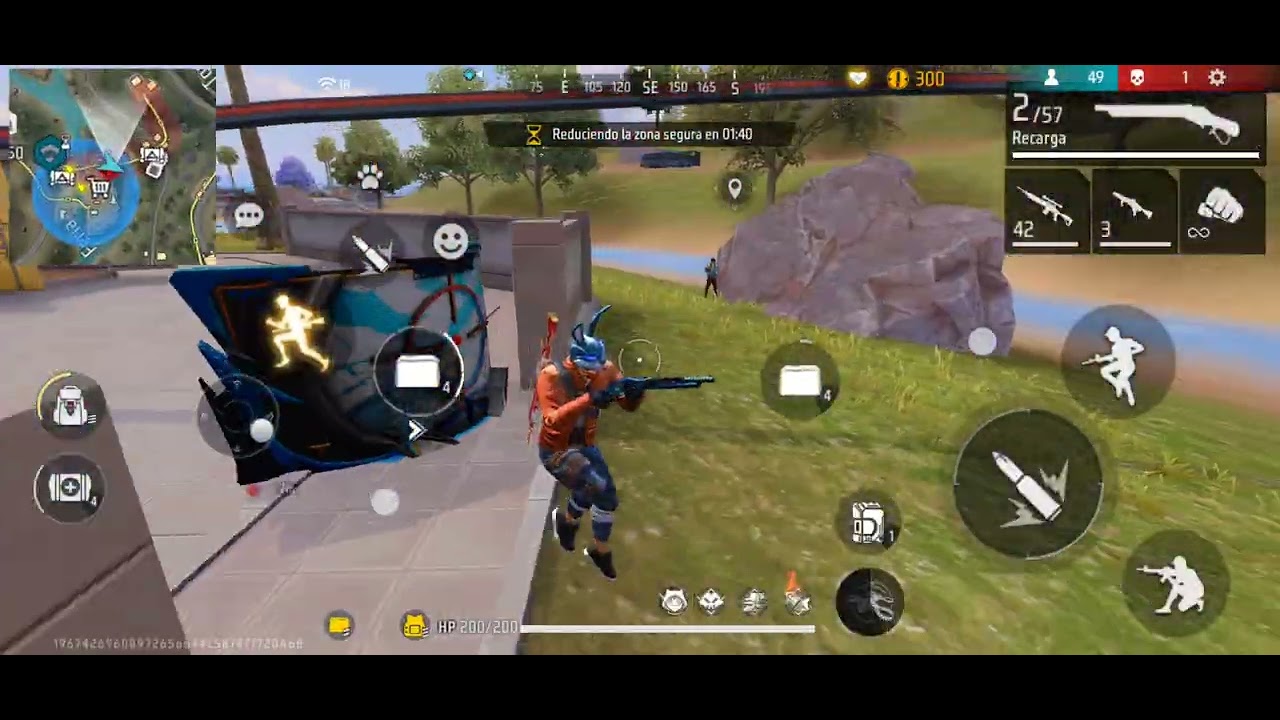 (Freefire) Una partidita en BR 
