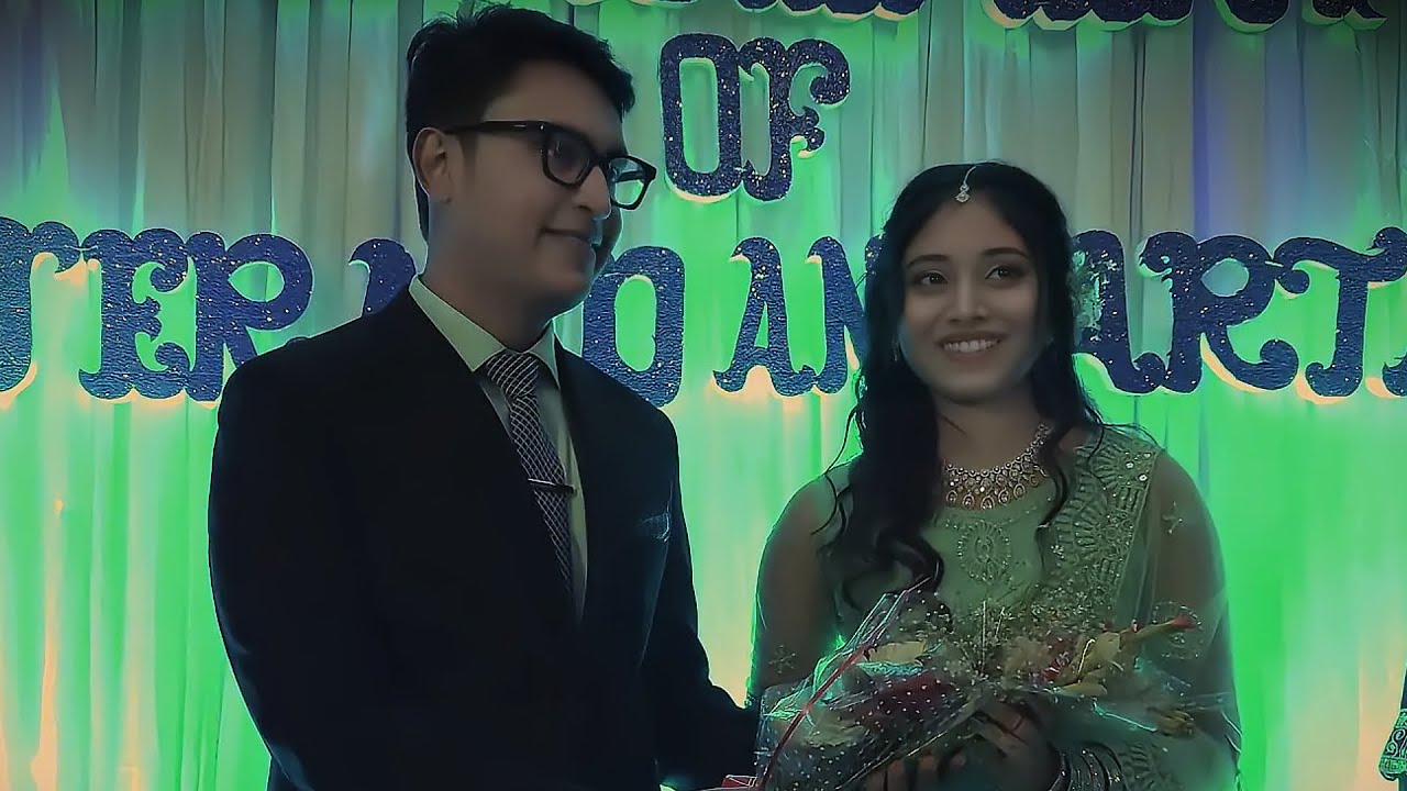 Engagement of Jerald & Arthi / Videography & Edit - Prince Rozario/ Makeup - Ushnata Rozario
