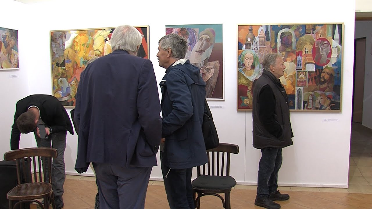 Duncsák Attila festőművész Kassája – kiállítás a Rovásban