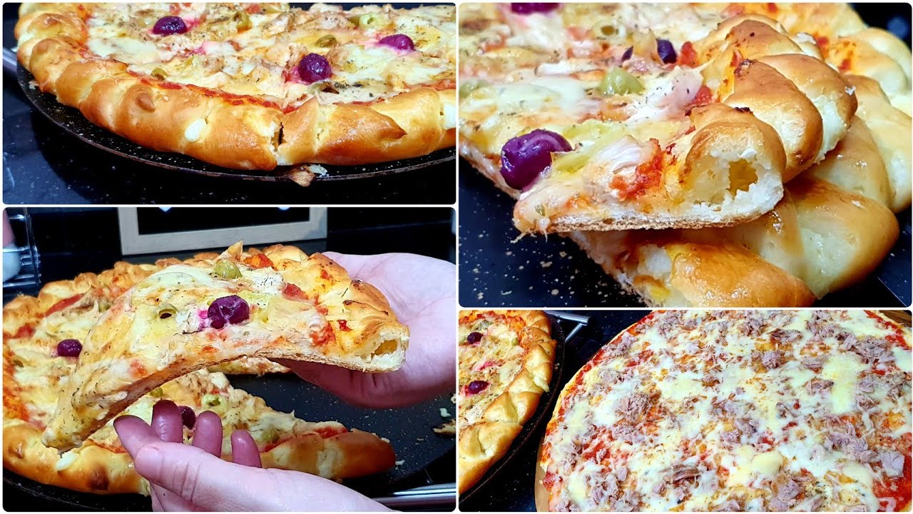 بيتزا بالعجينة العجيبة وصفة حصرية حضريها وطيبيها بعد 10دقائق والنتيجة🤩مبهرة!!