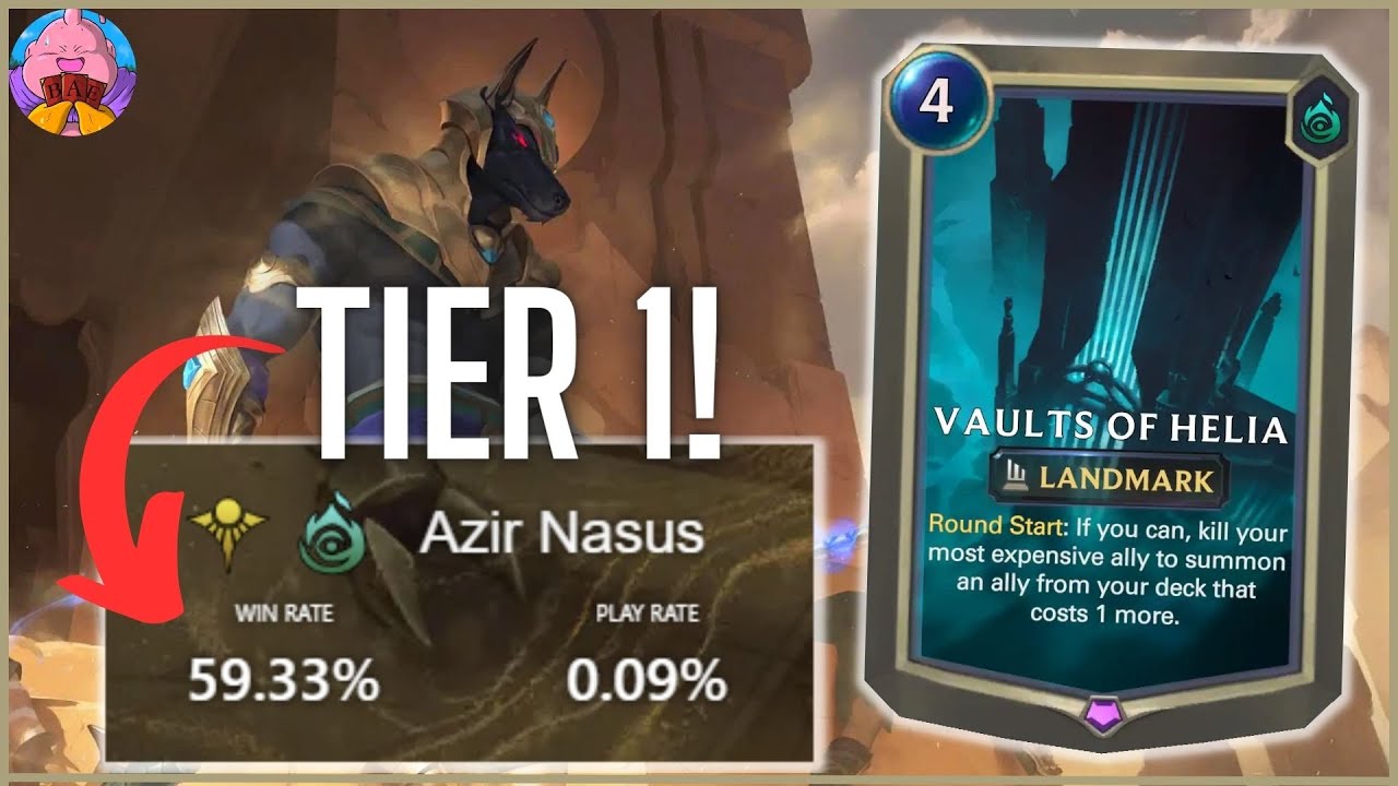 Vaults of Helia Nasus is Tier 1 Now. This is shocking to me too...