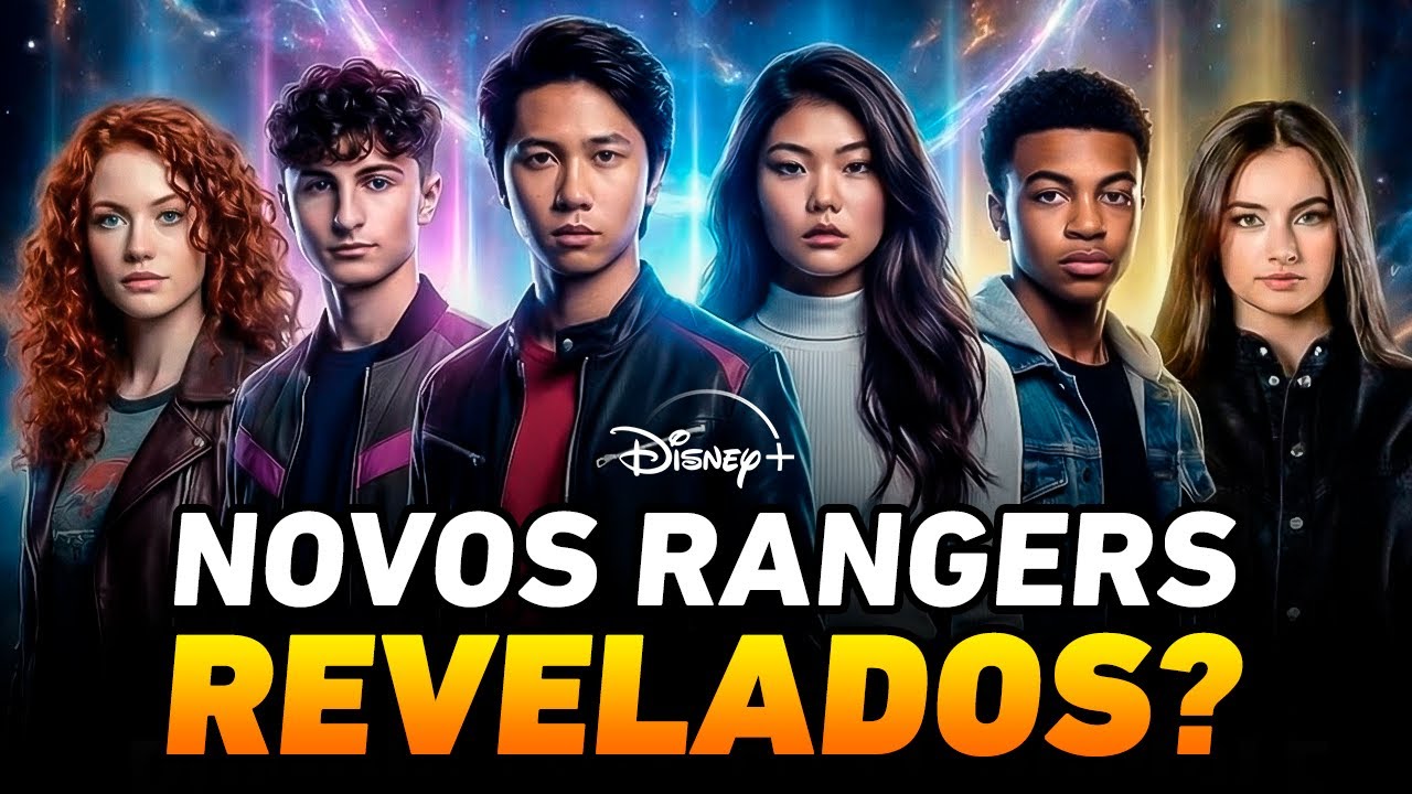 ESSES SÃO OS NOVOS POWER RANGERS DA DISNEY?