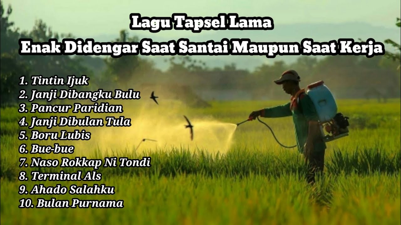 Lagu Tapsel Lama Enak didengar saat kerja maupun saat istirahat | Lagu Mandailing