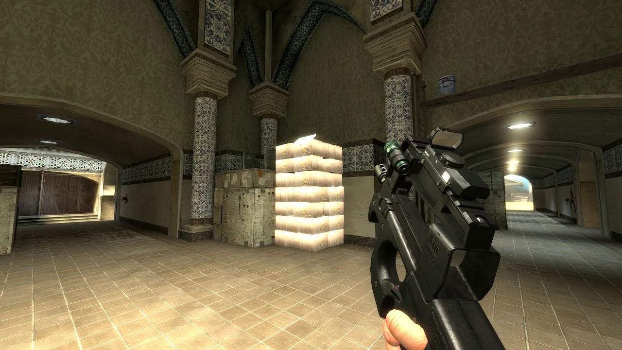 [CS:S] ImBrokeRU's P90 Animations Remastered- Oldschool Essentials