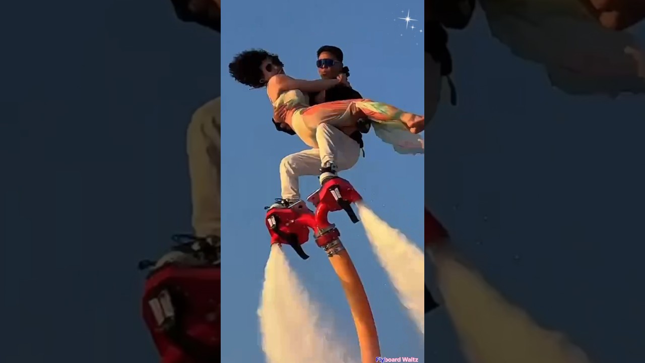 The moment with you 【short version】| flyboard waltz  #waterwaltz #flyboardromance #水上华尔兹