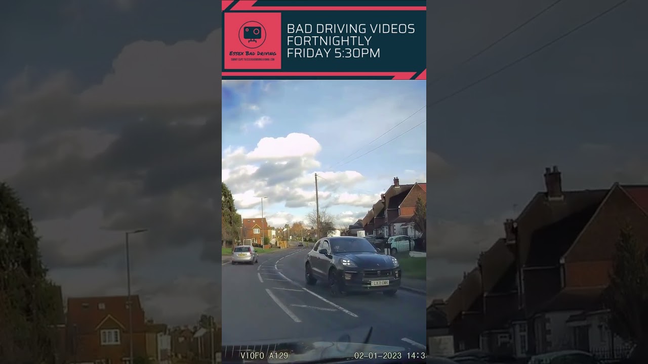 Don't Overtake Cyclists on a Bend  - Bad Driving UK