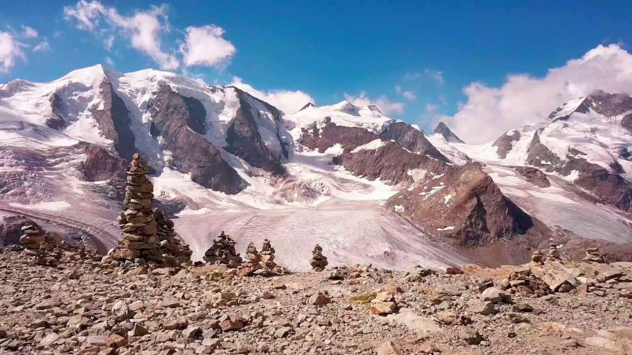Diavolezza - Morteratsch Glacier 4K