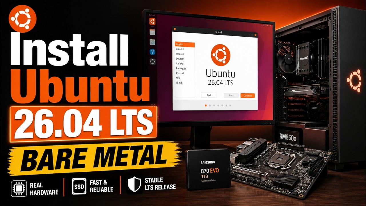 How to Install Ubuntu 26 04 LTS on Bare Metal
