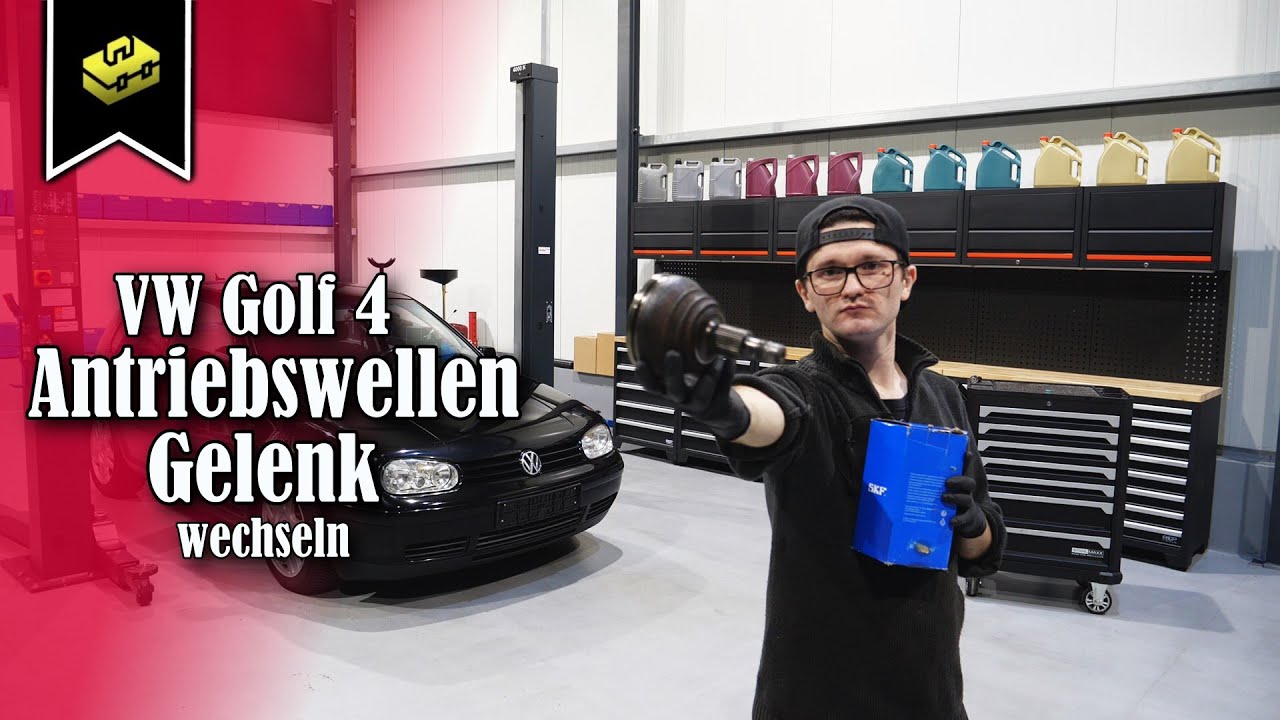 VW Golf 4 Antriebswellengelenk Wechseln | VW Golf 4 drive shaft joint replacement | VitjaWolf |