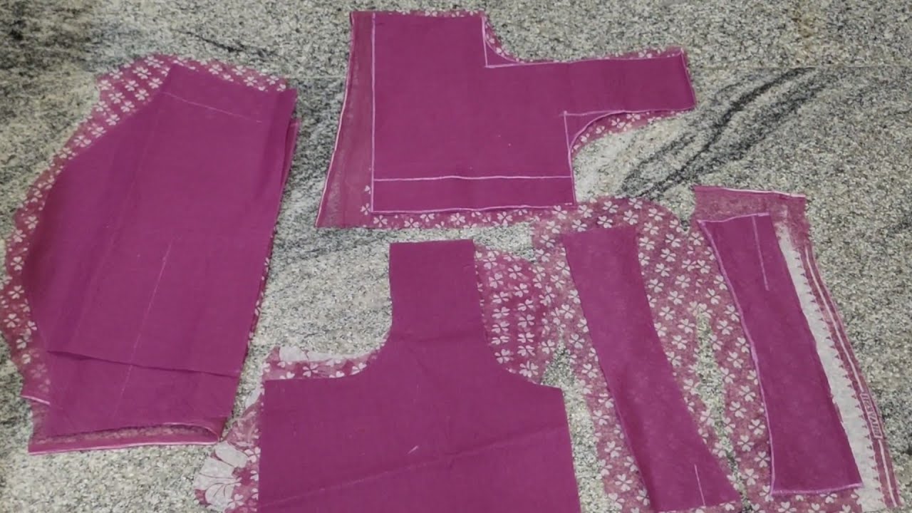 38 size blouse ఎలా కట్ చేయాలో ఈ వీడియో లో చూపించిన @ చాలా క్లియర్ గా చెప్పాను @ nry tailoring 