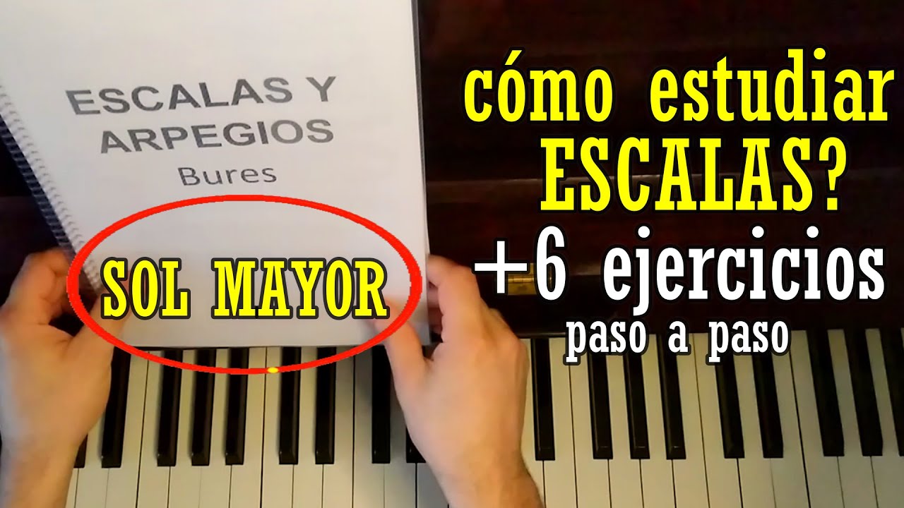 SOL MAYOR - con 1 SOSTENIDO - BURES ESCALAS⏱️5 A 10 MINUTITOS DIARIOS #54