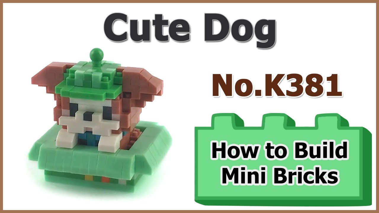How to Build Mini Blocks Peekaboo - Dog K381 Review Instructions Specifications