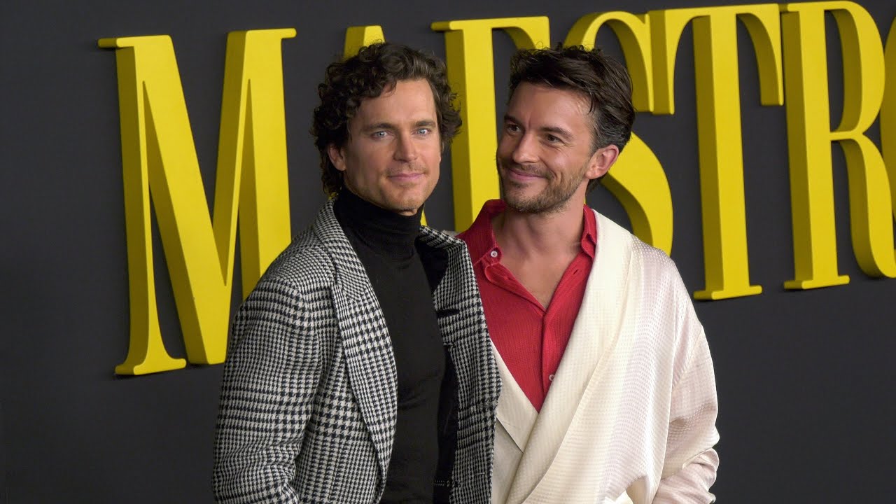 Matt Bomer and Jonathan Bailey attend Netflix's 