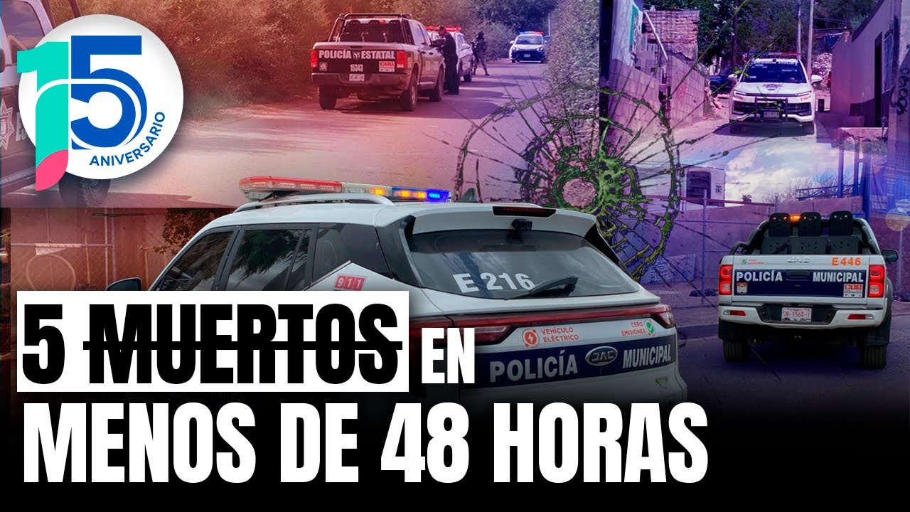 Fin de semana VIOLENTO en Hermosillo: Ataques armados, agresiones y muertes