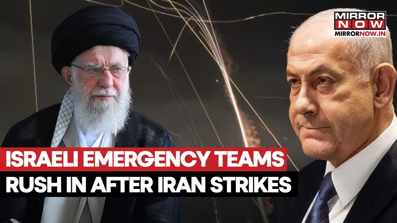 Israel's Emergency Services Set Into Action As US & Israel Launch Joint Operation On Iran | Watch