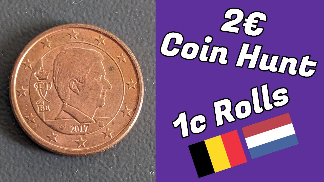 1 Cent hunt - 4 rolls from Luxembourg & Belgium