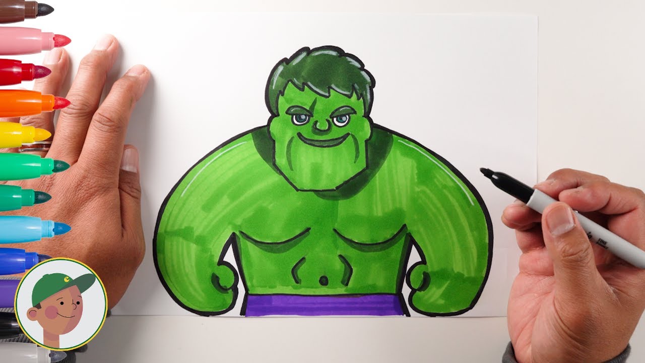 How to Draw The Hulk